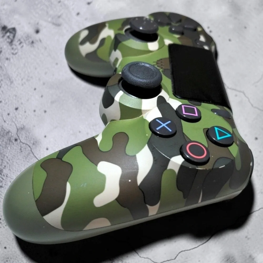 Sony PlayStation 4 PS4 DualShock Wireless Controller Green Camo CUH-ZCT2U Works